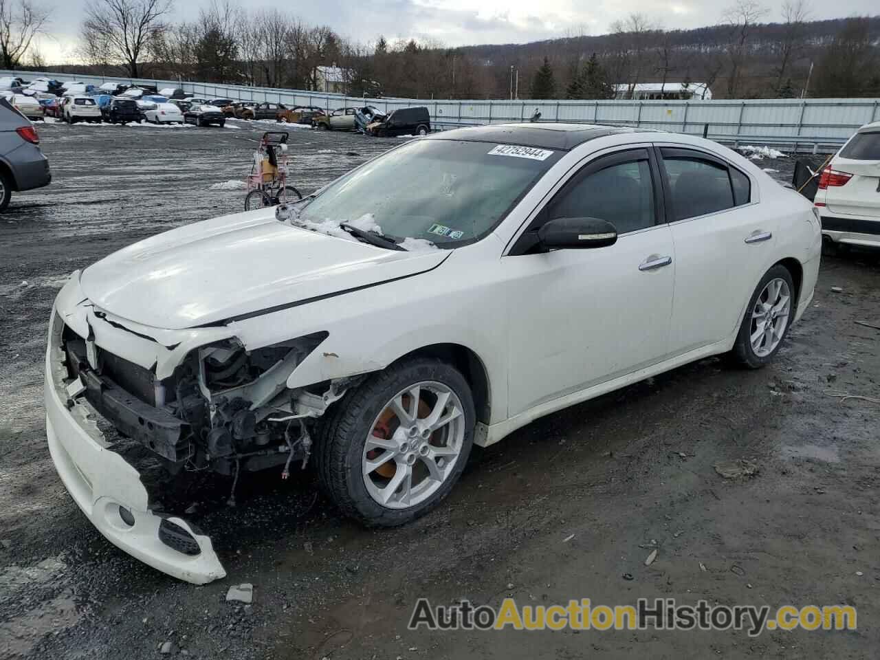 NISSAN MAXIMA S, 1N4AA5AP2EC498403