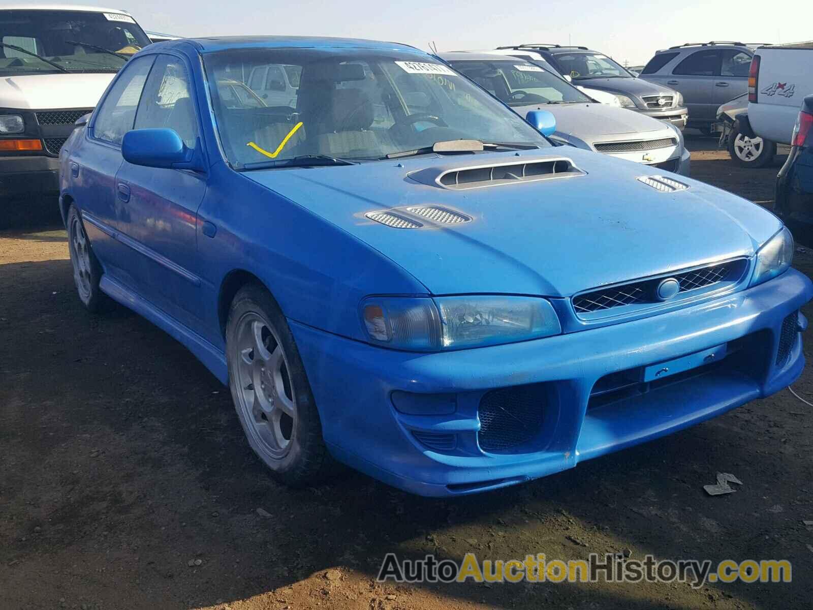 2000 SUBARU IMPREZA RS, JF1GC6757YH503490