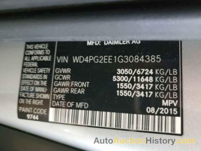 MERCEDES-BENZ METRIS, WD4PG2EE1G3084385