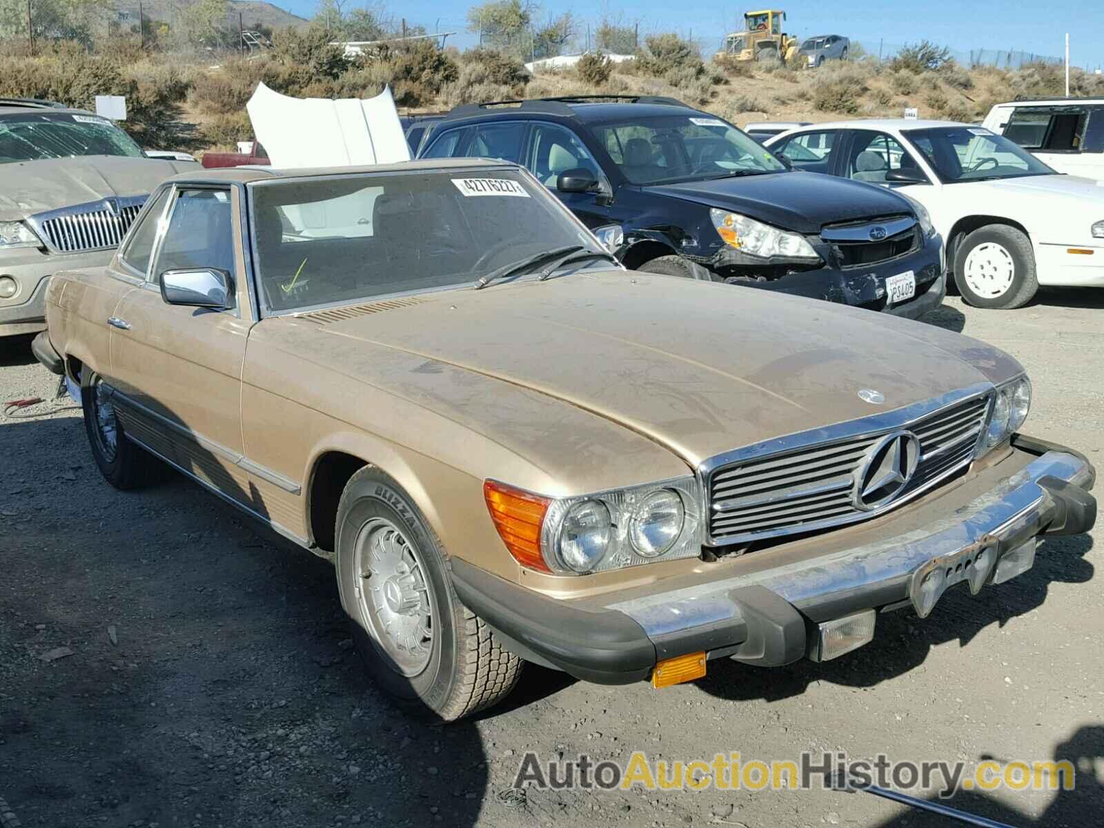 1981 MERCEDES-BENZ 380 SL, WDBBA45A0BB002951