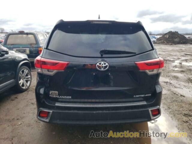 TOYOTA HIGHLANDER LIMITED, 5TDDZRFH5KS709872