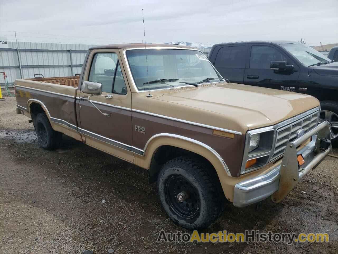 1983 FORD F150, 1FTEF14F5DPA14563