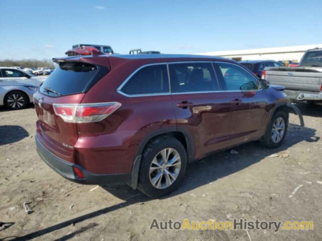 TOYOTA HIGHLANDER XLE, 5TDJKRFH6FS149017