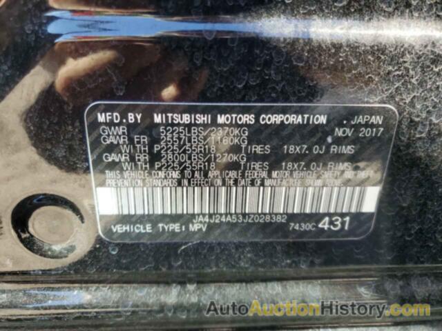 MITSUBISHI OUTLANDER SE, JA4J24A53JZ028382