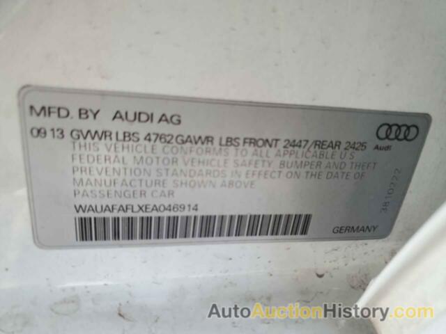 AUDI A4 PREMIUM, WAUAFAFLXEA046914