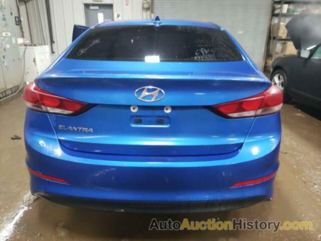 HYUNDAI ELANTRA SEL, 5NPD84LF6JH234908