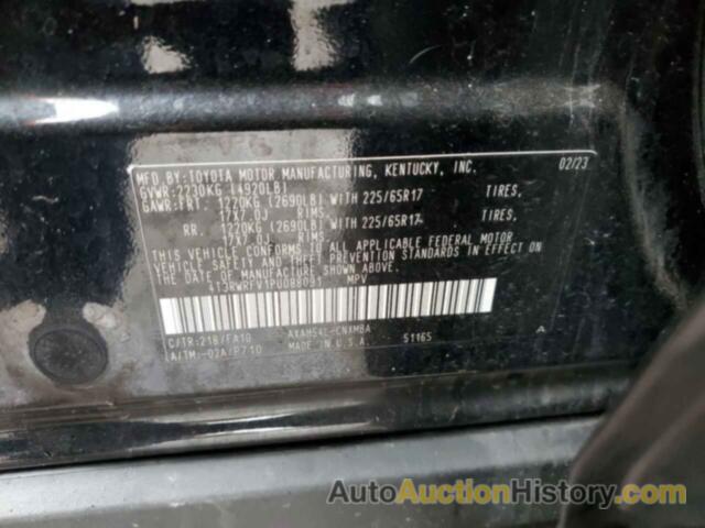 TOYOTA RAV4 XLE, 4T3RWRFV1PU088091