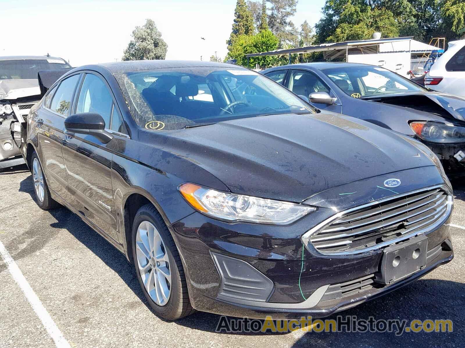 2019 FORD FUSION SE, 3FA6P0LU6KR134525