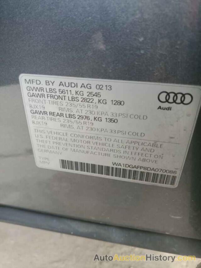 AUDI Q5 PREMIUM PLUS, WA1DGAFP8DA070086