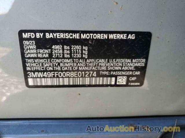 BMW M3, 3MW49FF00R8E01274