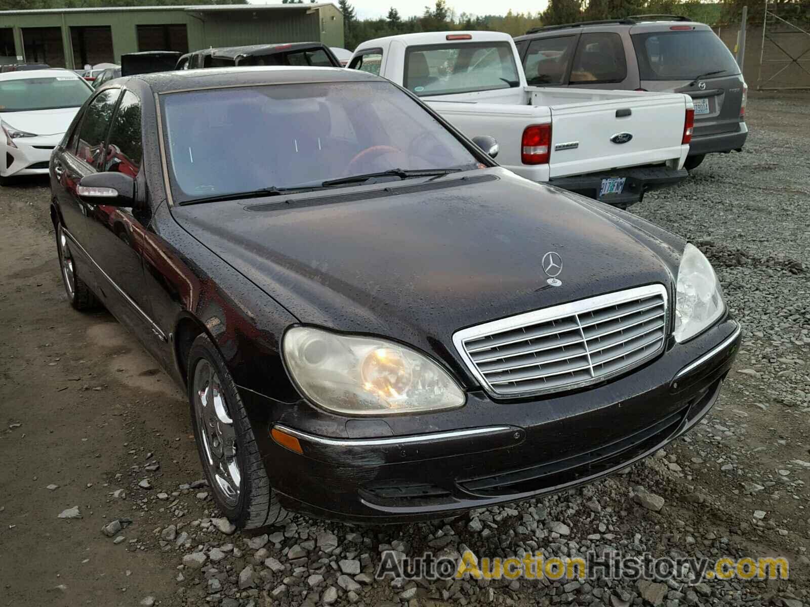 2003 MERCEDES-BENZ S 600, WDBNG76J13A334691