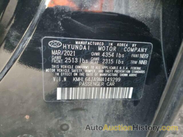 HYUNDAI SONATA SEL, KMHL64JA9MA149299