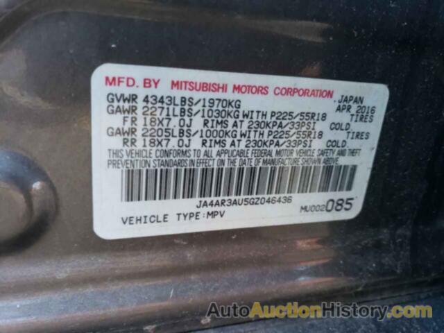 MITSUBISHI OUTLANDER ES, JA4AR3AU5GZ046436