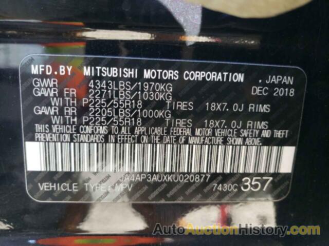 MITSUBISHI OUTLANDER ES, JA4AP3AUXKU020877