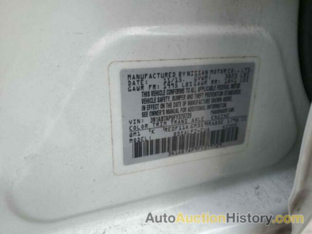 NISSAN SENTRA S, 3N1AB7AP9FY379729