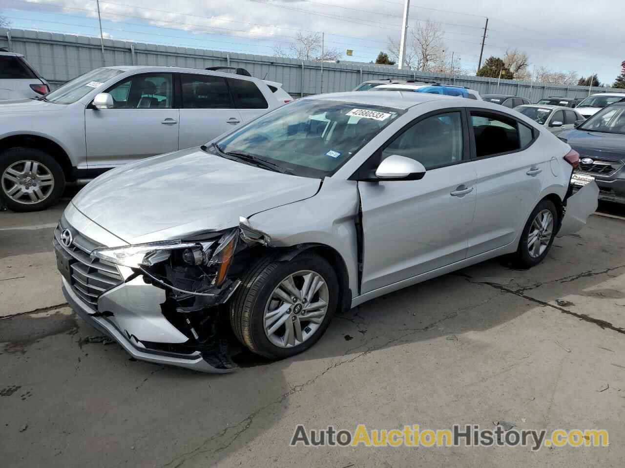 2020 HYUNDAI ELANTRA SEL, 5NPD84LF7LH540213