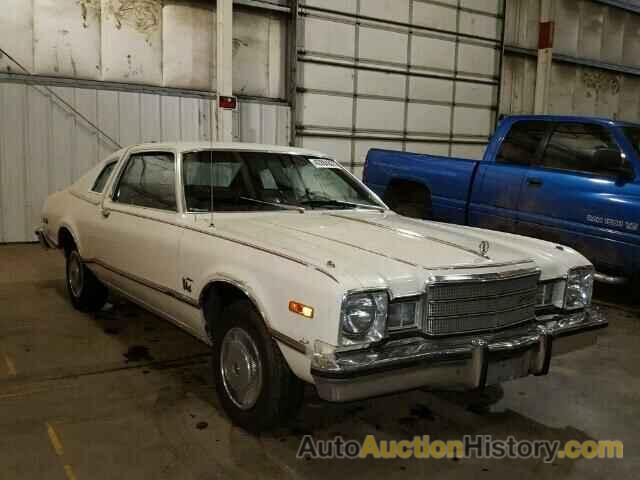 1977 PLYMOUTH VOLARE, HP29D7B424326