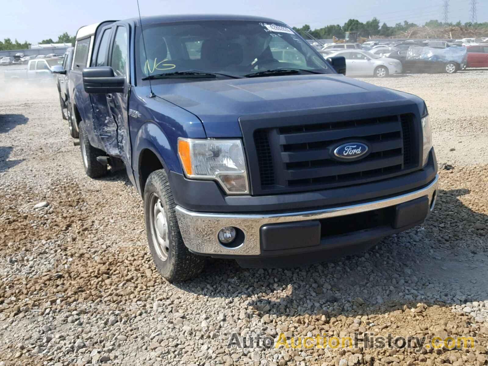 2012 FORD F150 SUPER CAB, 1FTFX1CTXCFB96712