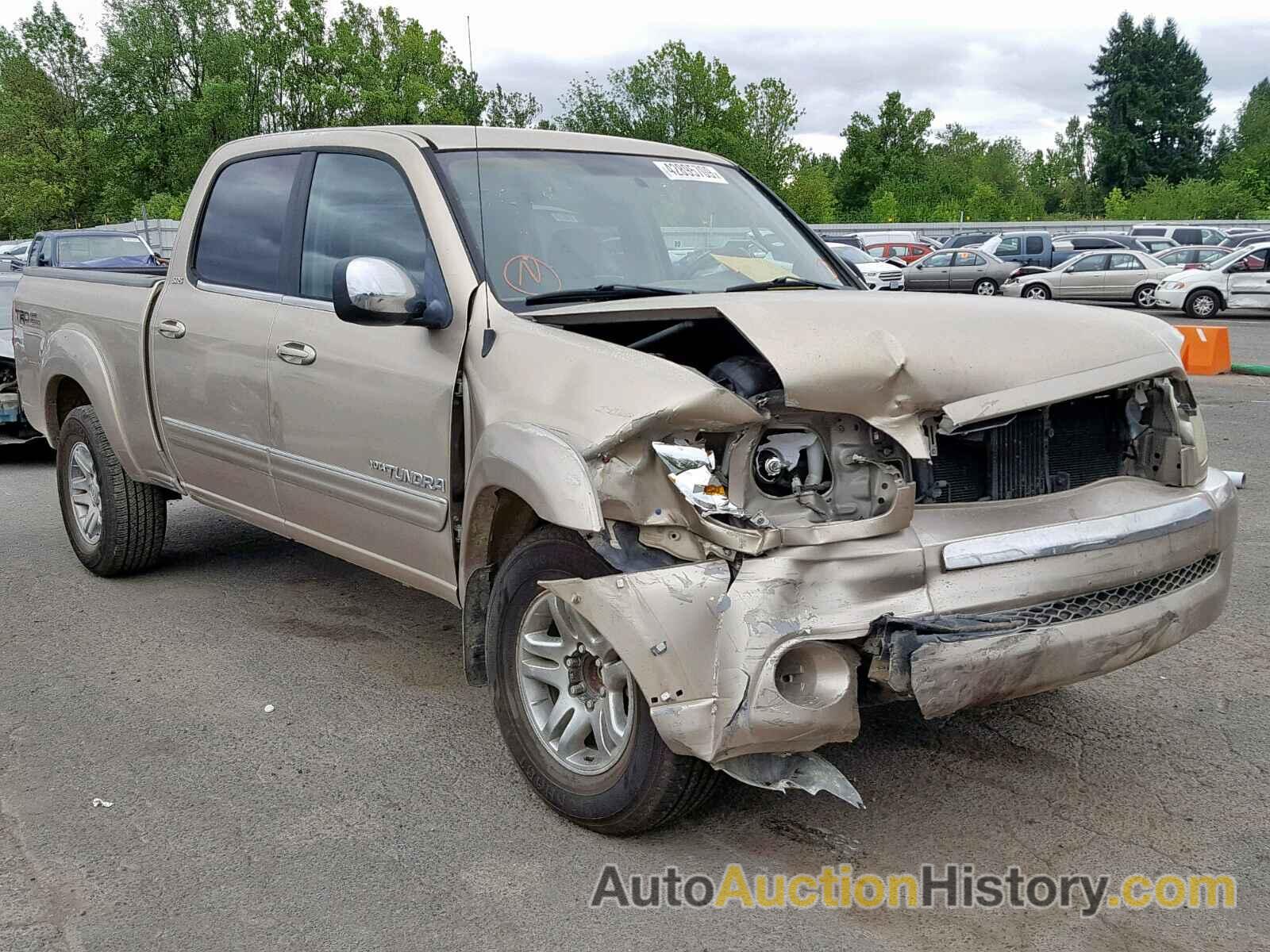 2005 TOYOTA TUNDRA DOUBLE CAB SR5, 5TBET341X5S462984