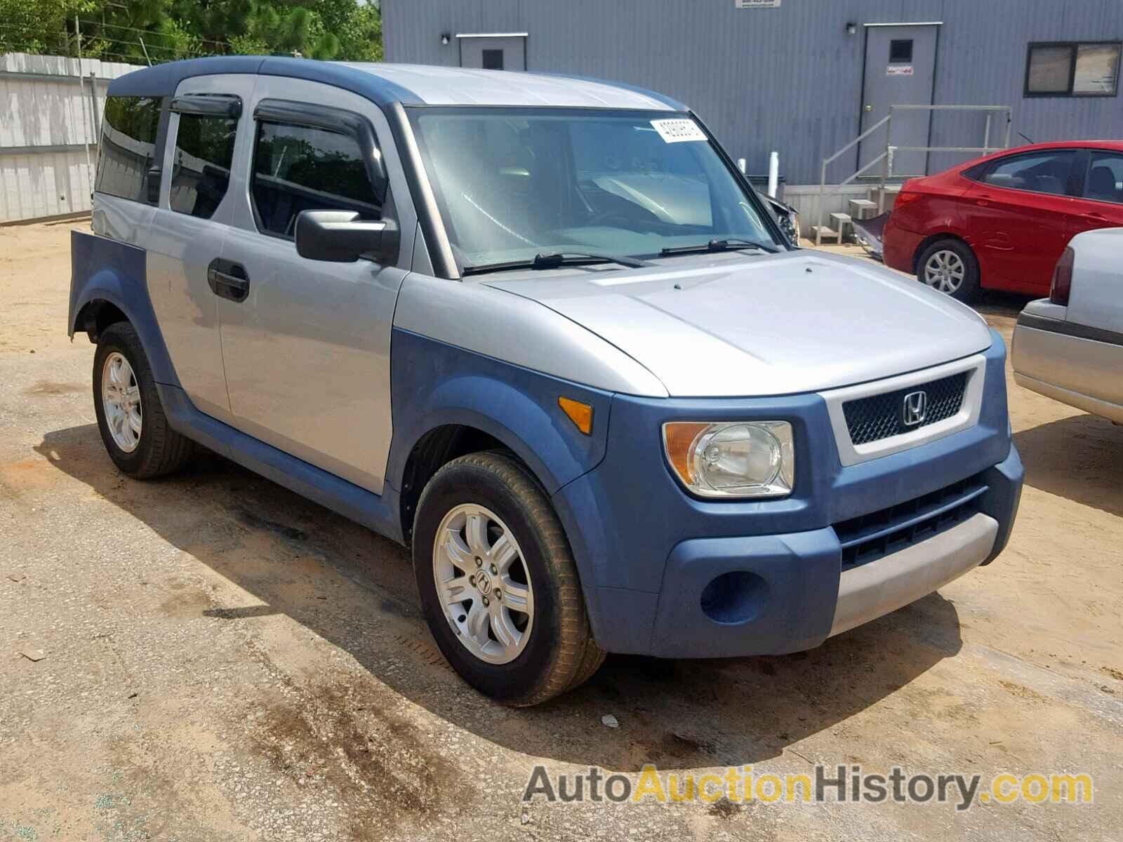 2006 HONDA ELEMENT EX, 5J6YH28616L022798