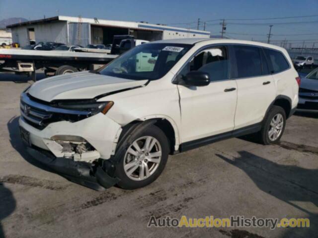 HONDA PILOT LX, 5FNYF5H19HB006310