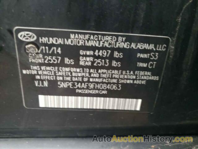 HYUNDAI SONATA SPORT, 5NPE34AF9FH084063