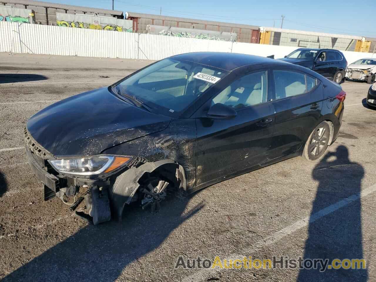 HYUNDAI ELANTRA SEL, 5NPD84LF1JH336813