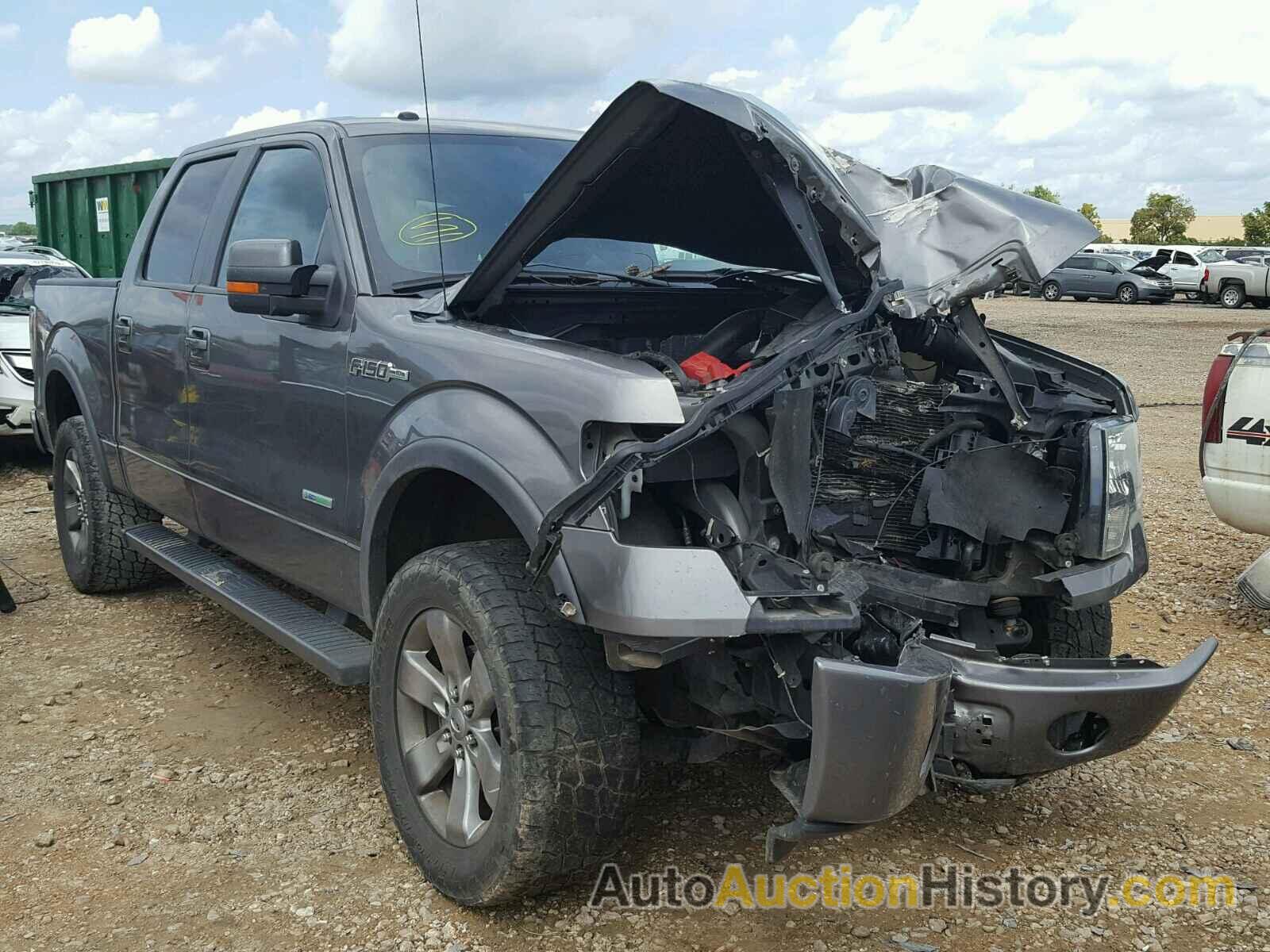 2012 FORD F150 SUPERCREW, 1FTFW1ET3CFB11595