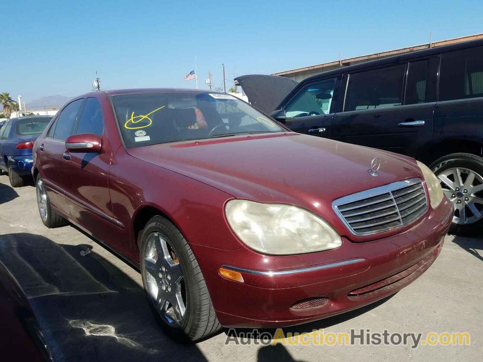 2002 MERCEDES-BENZ S CLASS 430, WDBNG70J02A287595