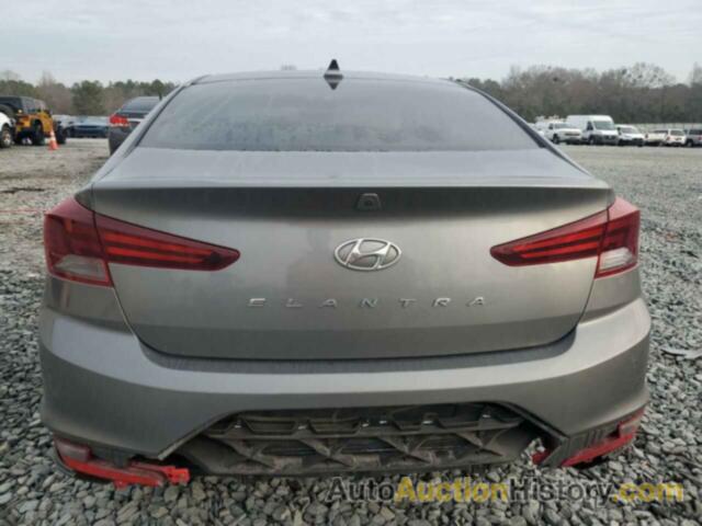 HYUNDAI ELANTRA SEL, 5NPD84LF9KH468185