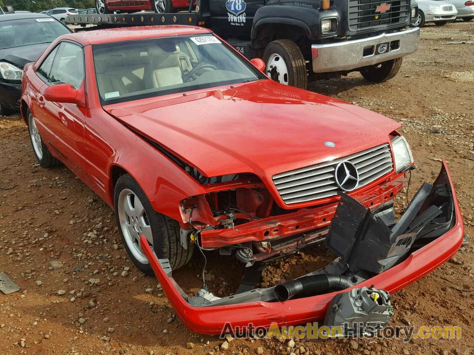 1999 MERCEDES-BENZ SL 500, WDBFA68F4XF187736