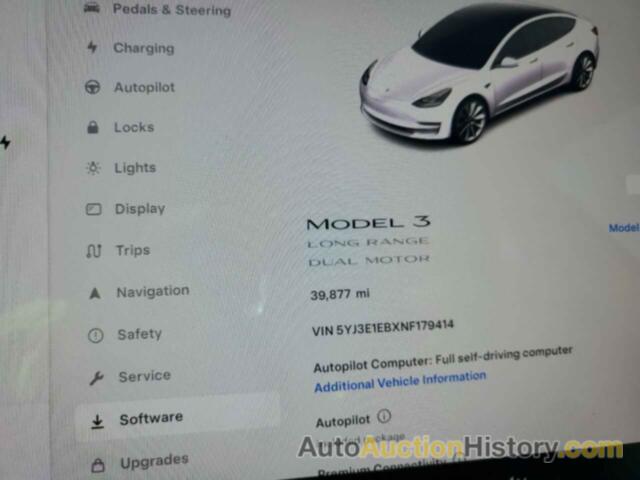 TESLA MODEL 3, 5YJ3E1EBXNF179414