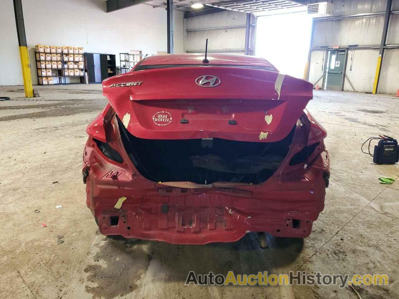 HYUNDAI ACCENT SE, KMHCT4AE7HU349405