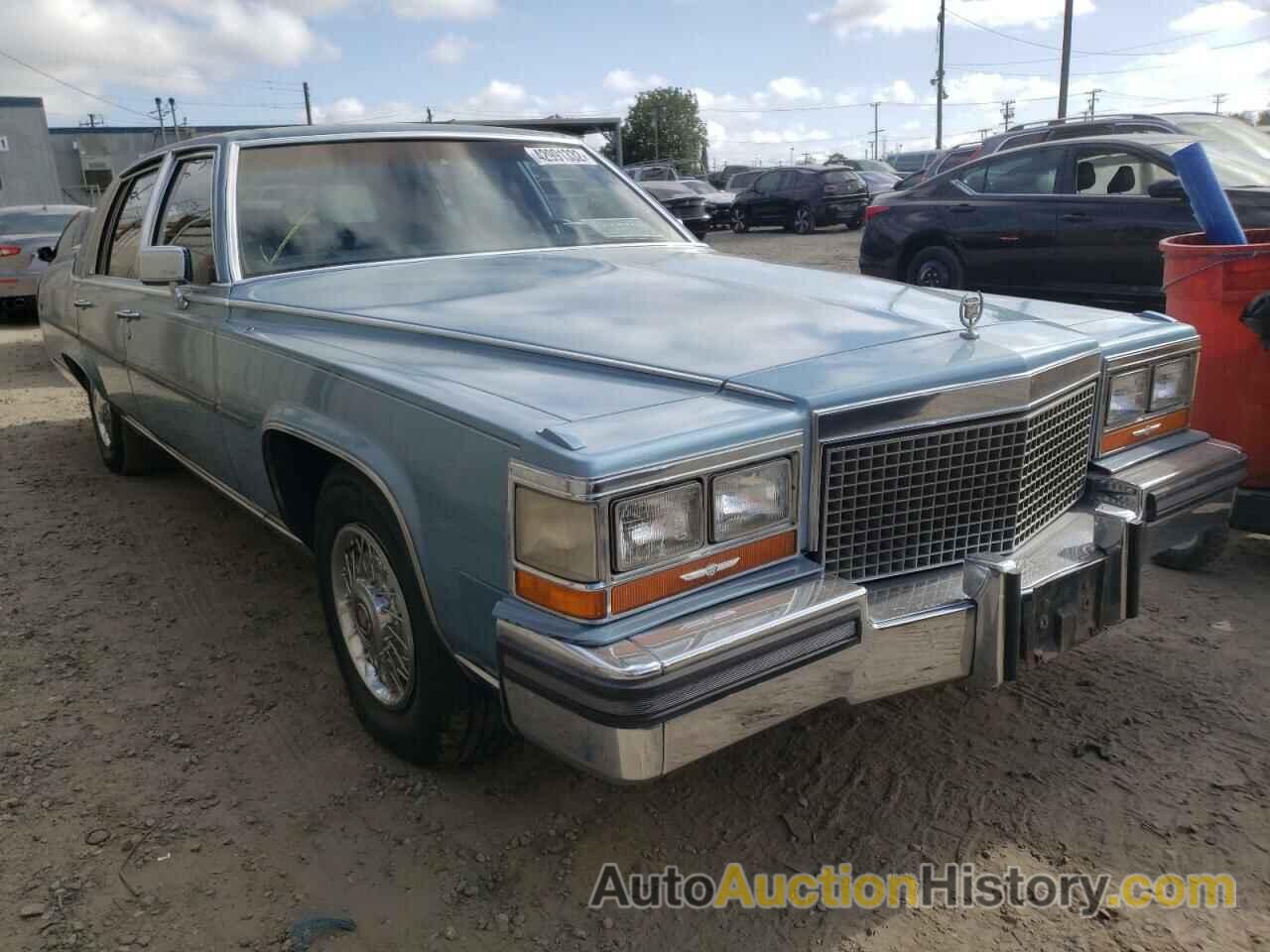 1987 CADILLAC ALL OTHER, 1G6DW51Y2H9710495