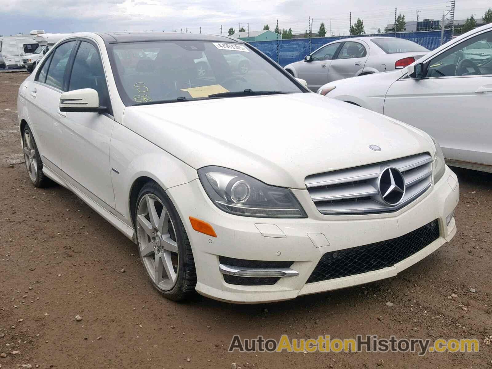 2012 MERCEDES-BENZ C 350 4MAT 350 4MATIC, WDDGF8JB4CA605008