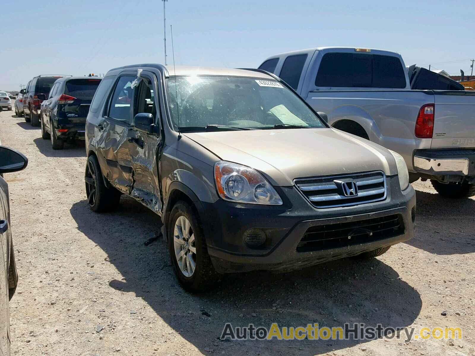 2006 HONDA CR-V LX, SHSRD68526U405519