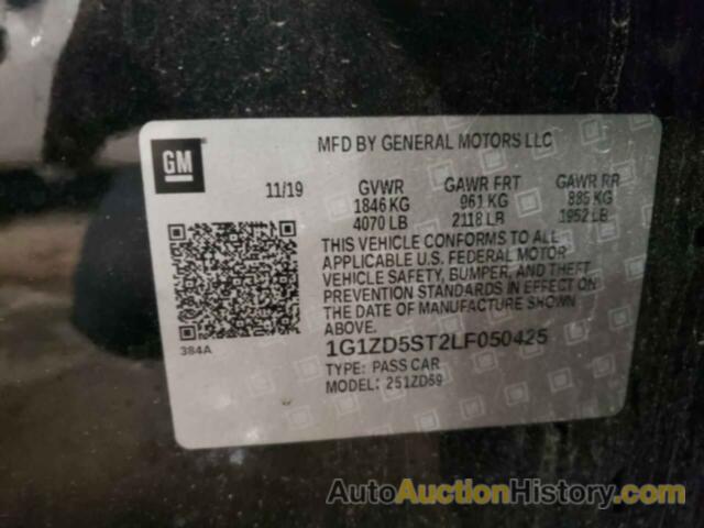 CHEVROLET MALIBU LT, 1G1ZD5ST2LF050425