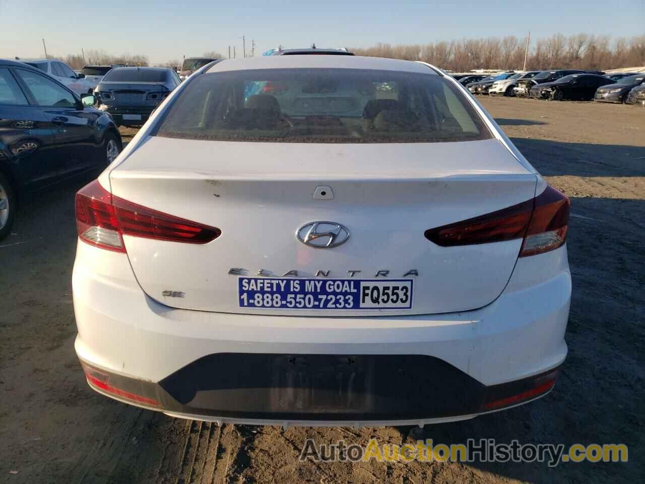 HYUNDAI ELANTRA SE, 5NPD74LF7LH498404