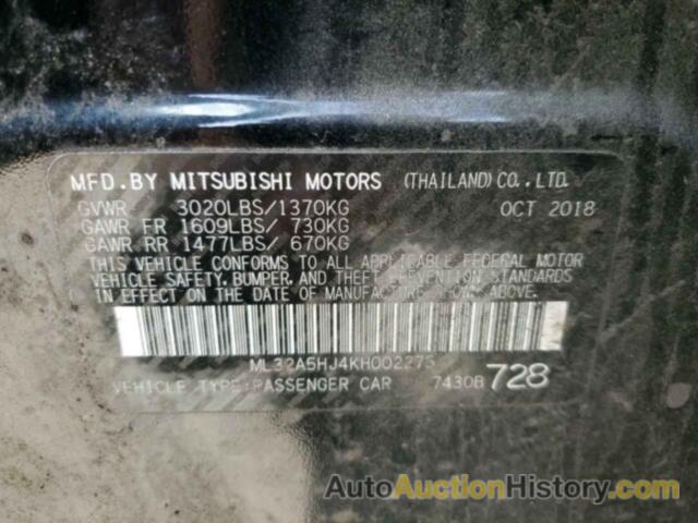 MITSUBISHI MIRAGE LE LE, ML32A5HJ4KH002275