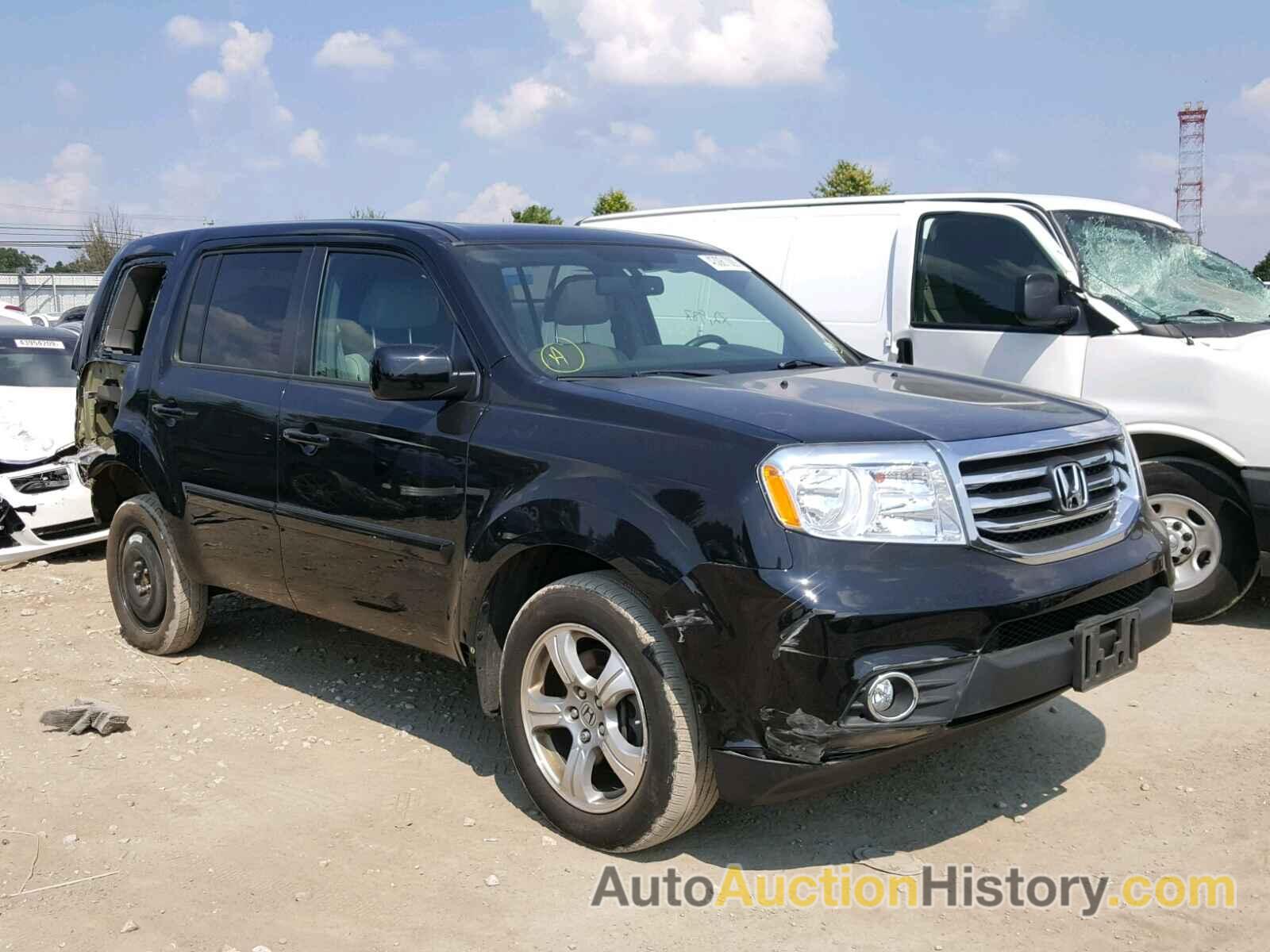 2013 HONDA PILOT EXL, 5FNYF3H59DB030866