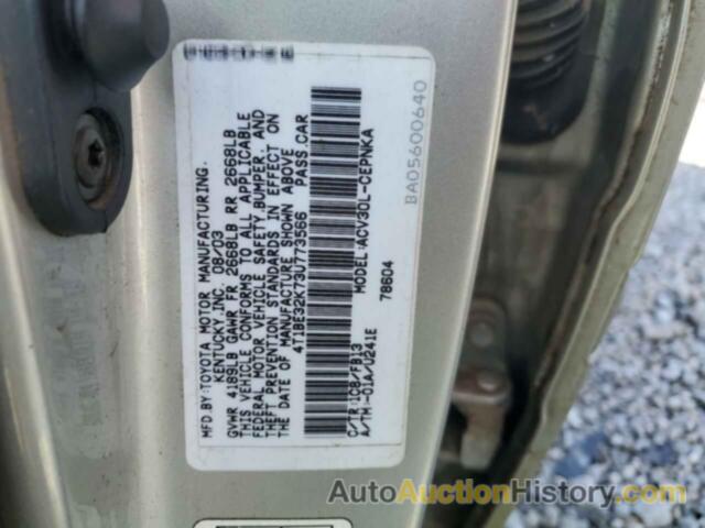 TOYOTA CAMRY LE, 4T1BE32K73U773566