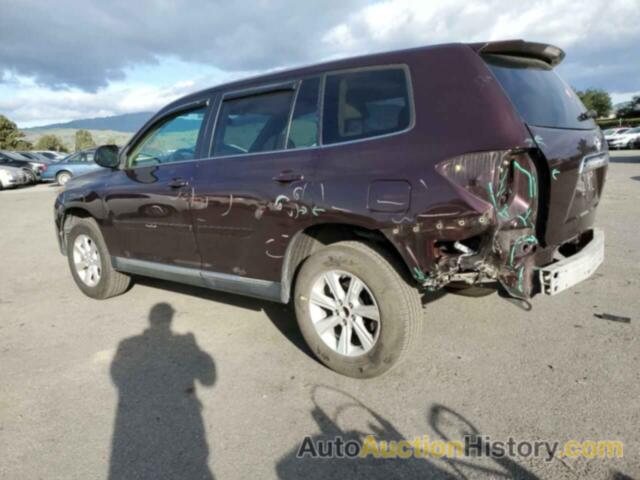 TOYOTA HIGHLANDER BASE, 5TDZA3EH0DS034477