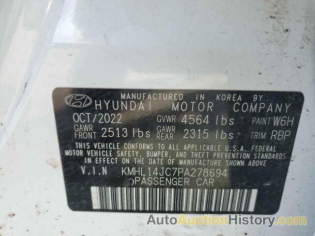 HYUNDAI SONATA N LINE, KMHL14JC7PA278694