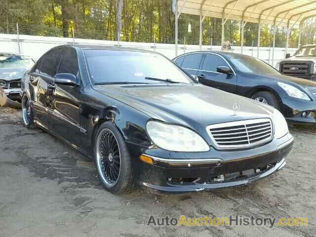 2001 MERCEDES-BENZ S 600, WDBNG78J41A197627