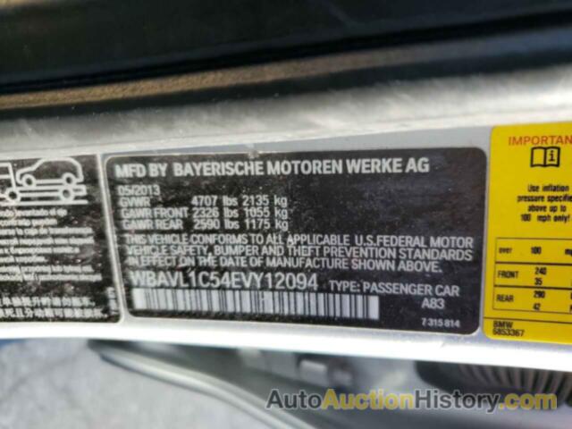 BMW X1 XDRIVE28I, WBAVL1C54EVY12094