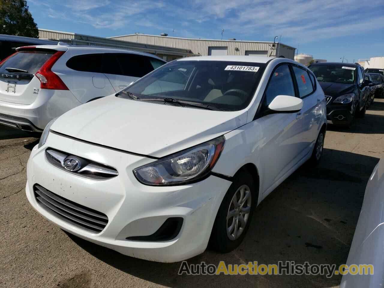 2013 HYUNDAI ACCENT GLS, KMHCT5AE0DU107040