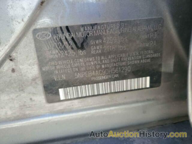 HYUNDAI SONATA GLS, 5NPEB4AC9DH561290