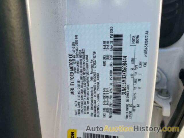 LINCOLN MKZ RESERVE II, 3LN6L5MU3KR608444