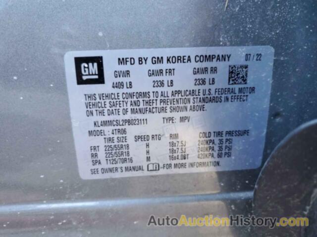 BUICK ENCORE PREFERRED, KL4MMCSL2PB023111