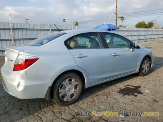 HONDA CIVIC HYBRID, JHMFB4F25CS006372